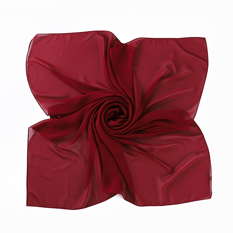 11 rouge vin vif - 110*110 cm
