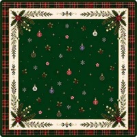 Tapis de table de poker et de mahjong de Noël de style américain, de luxe, de haute qualité, antidérapant, insonorisant, lavable et écologique, un best-seller