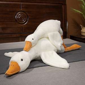 大白鹅毛绒玩具公仔定制沙发装饰大号软动物毛绒抱枕玩具促销礼品 - Product Image 4