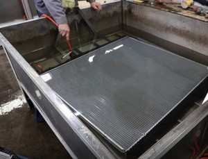 437240S/BHT73814 sistema di raffreddamento del motore radiatore per Freightliner Business Class M2 alluminio radiatore brasatura - Product Image 6