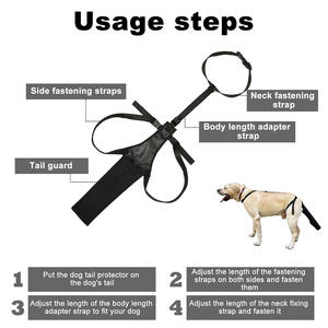 USMILEPET Pet <span class=keywords><strong>Dog</strong></span> Esportes Cauda De Segurança Protetor De Pele Proteção Proteger Terno Pet <span class=keywords><strong>Dog</strong></span> Cauda Capa Protetora - Product Image 4