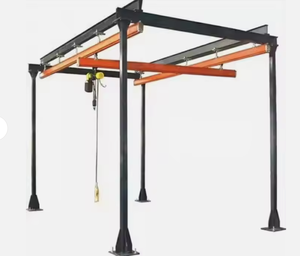 Libre debout pour pont roulant KBK personnalisé 2 tonnes 3 tonnes système de faible puissance PLC moteur Offre Spéciale pont suspendu flexible Cran - Product Image 1