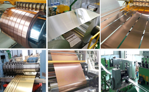 Placas de hojas de cobre chapadas en plata 99.99% baratas al por mayor, placa de puesta a tierra, corte de flexión de grado bronce de 10mm, suministro de China - Product Image 5