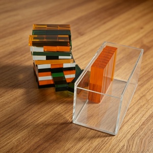 Bloques de Construcción Acrílicos Transparentes de Primera Calidad, Juego de Torre Educativo, Juguetes de Apilamiento para Niños, Aprendizaje y Juego en Casa - Product Image 1