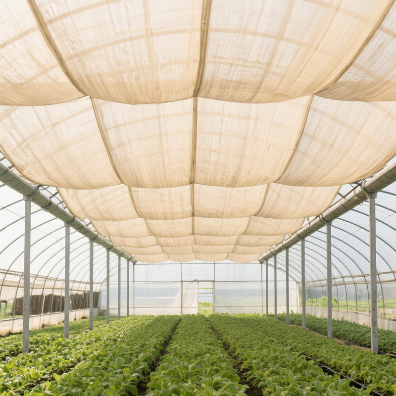 Courtyard Garden Woven Shade Sails Nets