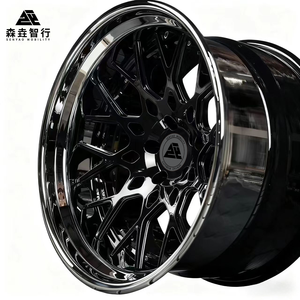 Senyao <span class=keywords><strong>2</strong></span>/<span class=keywords><strong>3</strong></span>-piece derin çanak içbükey alaşım jantlar cilalı gümüş dudaklar siyah 5x114.<span class=keywords><strong>3</strong></span> 5x120 BMW Porsche Ferrari Lamborghini için - Product Image 1