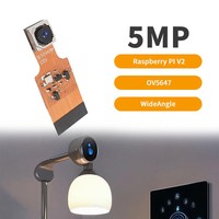 Module de caméra Raspberry Pi V2 avec objectif grand angle 120 degrés, interface Mipi OV5647 5MP, compatible avec Raspberry Pi