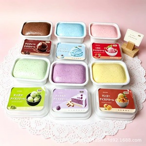 New net red PU slow rebound ice cream <b>box</b> wet soft sticky feel pinch <b>music</b> student decompression toys wholesale - Product Image 3