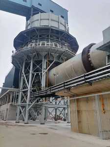Pequeña Planta de Cemento de Cal, Hornos Rotatorios, Calcinadores, Precio Competitivo, Caja de Engranajes de Soporte Central, Motor de Engranajes, Maquinaria para Fabricación de Cemento en Venta - Product Image 2