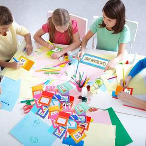 Ensemble de tableaux de poche pour les emplois en classe Décor de tableau d'affichage coloré pour la gestion de classe des enseignants - Product Image 6