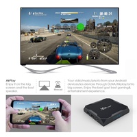 YDH-X96max+ 2026 Boîtier TV intelligent Android 9.0 Amlogic S905X3 4+64 Go, prend en charge la 8K, modèle le plus vendu
