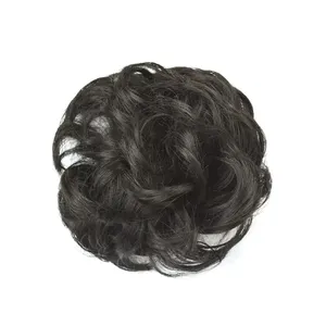 Femmes Synthétiques Bouclés Désordonné <span class=keywords><strong>Chignon</strong></span> <span class=keywords><strong>Chignon</strong></span> Postiche Extensions En Gros Chignons pour Un Look Élégant - Product Image 4