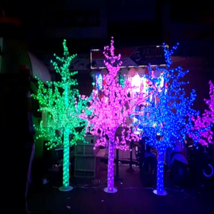 Árbol de Resina Artificial con Luces LED, Árbol Iluminado con Cuentas LED para Decoración de Jardín, Paisaje, Interiores y Comercios - Product Image 1
