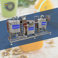 Chaîne de production de jus à échelle réduite pasteurisateur de jus avec la machine de refroidissement