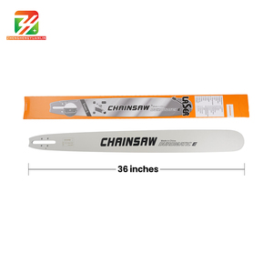 Guide-chaîne de tronçonneuse à essence de 36 pouces avec logo personnalisé 404, pièces de tronçonneuse adaptées à la tronçonneuse 070 - Product Image 1