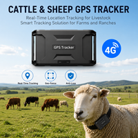 Système de positionnement de bovins avec batterie de 20000 mAh, équipement de surveillance par satellite 4G LTE haute précision pour animaux de ferme, avec fonction de lecture