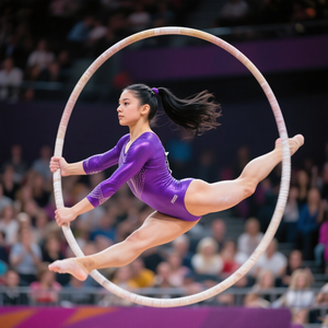 <span class=keywords><strong>Justaucorps</strong></span> de gymnastique <span class=keywords><strong>rythmique</strong></span> avec strass étincelants au design personnalisé pour filles vêtements de danse de gymnastique brillants pour la performance en salle de sport - Product Image 4