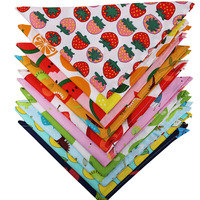 Groothandel Op Maat Bedrukte Driehoek Hond Sjaal Bandana Katoen Polyester In Meerdere Maten Pet Kleding Accessoire
