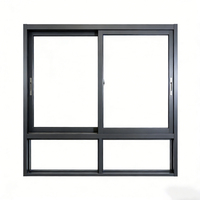 Nouvelle Arrivée Fenêtre Coulissante en Verre Trempé Ultra Mince à Vue Panoramique, Anti-Poussière et Facile à Nettoyer, en Aluminium, pour Salle de Sport à Domicile
