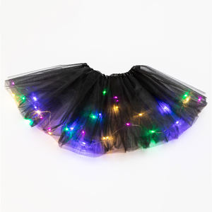 Falda Tutú de Tul con Luces <span class=keywords><strong>LED</strong></span> para Adultos, Ideal para Fiestas de Navidad, Vestido de Tul con Luces para Mujer, para Actuaciones - Product Image 6