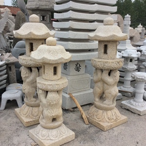 Ornements sculptés à la main, <span class=keywords><strong>lanterne</strong></span> en <span class=keywords><strong>pierre</strong></span> de pagode <span class=keywords><strong>japonaise</strong></span>, décoration de jardin et de cour, lanternes de jardin japonaises - Product Image 2
