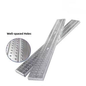 Derfon vente en gros Q235 échafaudage passerelle construction planche d'acier 2m 3m <span class=keywords><strong>4m</strong></span> panneau d'échafaudage galvanisé - Product Image 1