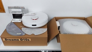 Aspirateur robot <span class=keywords><strong>DREAME</strong></span> <span class=keywords><strong>D10</strong></span>, intelligent, entièrement automatique, avec moteur à brosse, balayage et lavage tout-en-un - Product Image 3