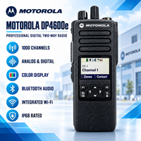 Radio portable Motorola DP4600e XiR P8660i DGP8050e VHF UHF DMR, radio bidirectionnelle IP68 Bluetooth pour les équipes de construction et de fabrication