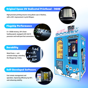 PodNEX 手机壳自动售货机 智能手机壳打印售货机 适用于商场自助服务亭 自助零售解决方案 - Product Image 3