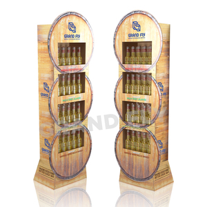 Tùy Chỉnh Thân Thiện Với Môi Khuyến Mãi Tông Rượu Whisky Bia Hiển Thị Đứng Giá Cho Rượu Cửa Hàng Bán Lẻ Chai Hình Dạng Lưu Trữ Đứng - Product Image 5