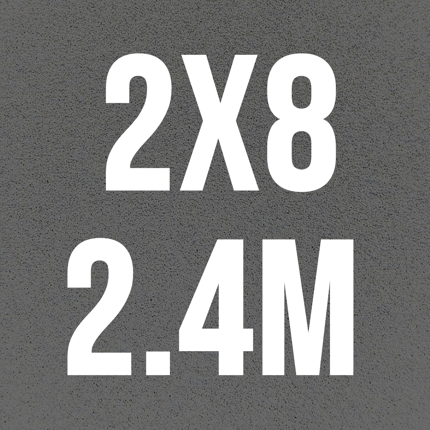 2x8 marches 2,4 m