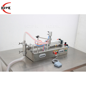 Máquina de Llenado de Líquidos HZPK para Jugo de Oliva, Agua, Envases de Vidrio de 10ml y 100ml, Cosméticos, Champú, Botellas, Máquina de Llenado por Pistón - Product Image 6