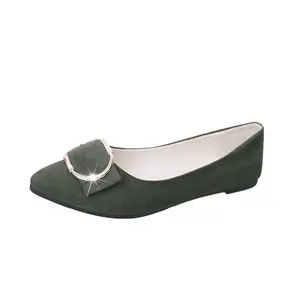 Thiết Kế Thời Trang Phụ Nữ Gót Thấp Mềm Phụ Nữ Duy Nhất Căn Hộ Cổ Điển Giày - Product Image 1