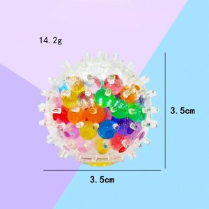 ลูกบอลบีบเล่น TPR ซอฟท์เจลระบายอากาศ - ลูกบอลบีบเล่นขนาด 3.5 ซม. สำหรับผู้ใหญ่ รูปทรงองุ่น - Product Image 5