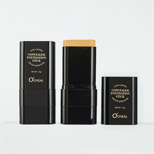 Venta caliente 2 en 1 <span class=keywords><strong>Foundation</strong></span> Stick Maquillaje facial Impermeable Naturaleza Cobertura completa Corrector Base con cepillo - Product Image 1