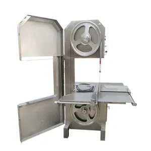 Machine de découpe de viande de scie de table Qh550 équipement de ligne d'abattage de porc/porc en acier inoxydable prix de la découpeuse de thon de poisson