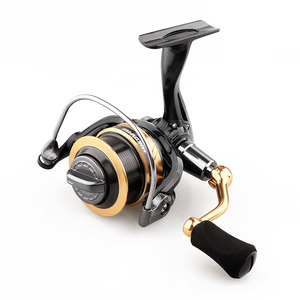 Carrete giratorio de <span class=keywords><strong>tiro</strong></span> largo de súper calidad, carrete de pesca giratorio metálico de 10KG Max Drag 8BB 2000H-5000H, carrete de copa poco profunda, rueda CNC - Product Image 2