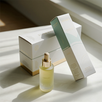 Boîtes en papier écologiques de luxe pour cosmétiques, soins de la peau, rouge à lèvres, dentifrice, avec impression de logo personnalisé, pliables et à fermeture à rabat
