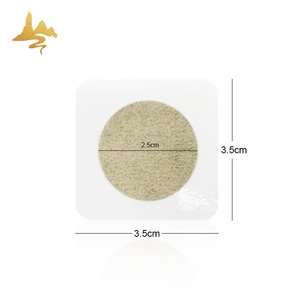 Usine directe d'approvisionnement en soins de santé Chine extrait de gingembre à base de plantes plus de coussin de nausée patchs transdermiques de mal des transports d'oreille - Product Image 5