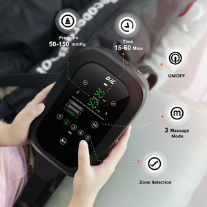 Sepatu bot kompresi untuk nyeri otot dan nyeri isi ulang 5 lembar tumpang tindih pemijat kaki kompresi udara - Product Image 2