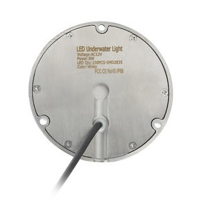 Acessórios montados em superfície para barco RGB 316SS AC/DC12V à prova d'água para submarino LED luzes de navegação subaquática para barco - Product Image 5