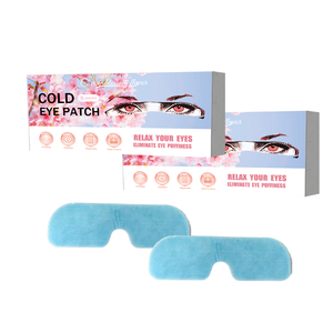Neue erfrischende Aroma Cooling Eye <span class=keywords><strong>Mask</strong></span> Einweg-Augenklappe mit kalter Kompression zur Linderung der Augen belastung - Product Image 5