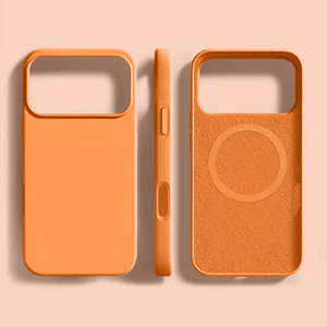 Custodia per <span class=keywords><strong>iPhone</strong></span> 16 in Silicone Liquido con Ricarica Magnetica, Protezione Anti-caduta per <span class=keywords><strong>Apple</strong></span> 17 Air e 17 Pro Max - Product Image 2