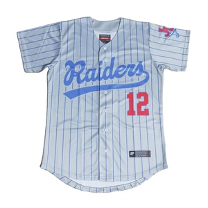 Diseño libre Botón Camisetas de béisbol Uniforme de béisbol personalizado - Product Image 3