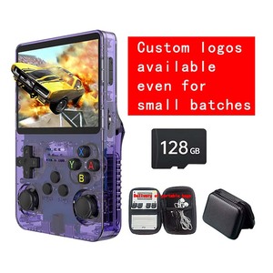 Nueva Consola de <span class=keywords><strong>Juegos</strong></span> Retro Portátil R36S 2024 con Pantalla IPS HD de 3.5", Más de 10000 <span class=keywords><strong>Juegos</strong></span> Integrados, Dispositivo de Juego Portátil con Estuche - Product Image 1