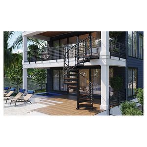 <span class=keywords><strong>Scala</strong></span> esterna prefabbricata Prima con rivestimento zincato e facile installazione per uso esterno a lungo termine - Product Image 4