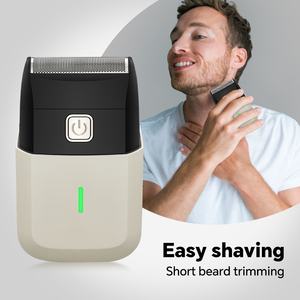 USB TYPE-C Rechargeable <b>Shaver</b> for Men Single Blade Reciprocating Design <b>Face</b> Use at Home or Hotel Powered <b>Shaver</b> - Product Image 5