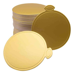 Mini Vuông/Vòng Vàng Tông Cơ Sở Bánh, 100 Cái Bánh Giấy Tấm Tráng Miệng Ban Cơ Sở Mỡ-Proof Pastry Tông - Product Image 6