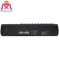 Equipo de sonido de audio Mezclador profesional de 8 canales Consola digital Rendimiento adecuado