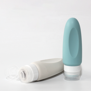 Bouteille en silicone, flacon cosmétique, lotion solaire, matériau plastique, shampoing, gel douche, lotion pour le corps, flacon vide. - Product Image 4